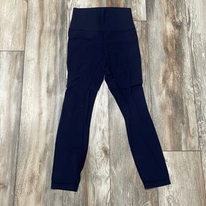 Navy blue align lululemon leggings. Women’s 4.